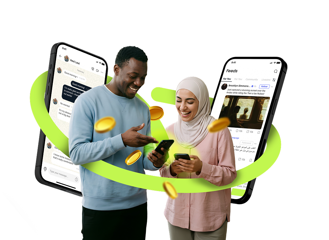 People using Wahda app